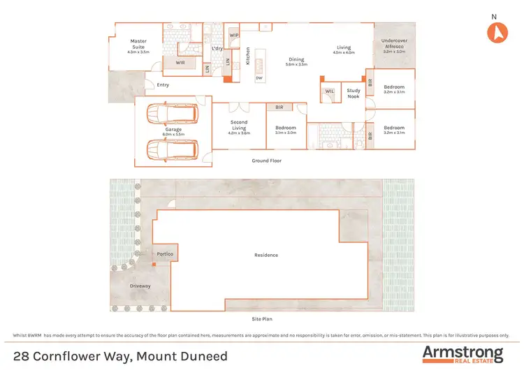 Floorplan of Homely house listing, 28 Cornflower Way, Mount Duneed VIC 3217