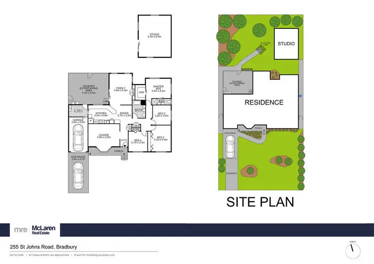 Floorplan of Homely house listing, 255 Saint Johns Road, Bradbury NSW 2560
