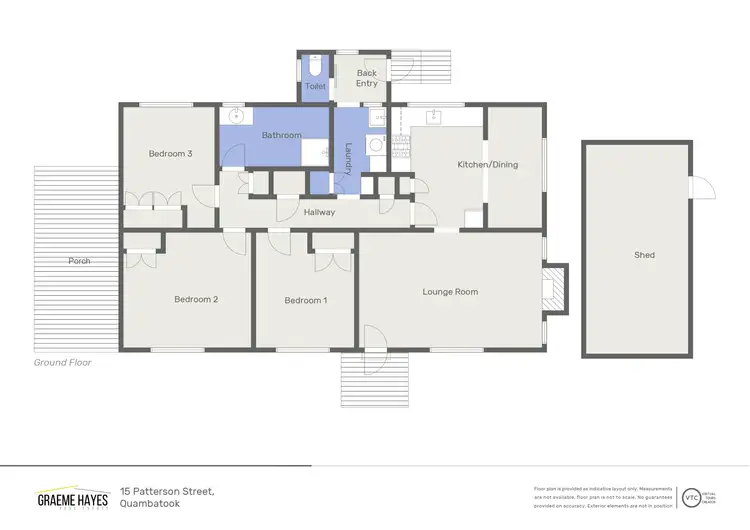 Floorplan of Homely house listing, 15 Patterson Street, Quambatook VIC 3540