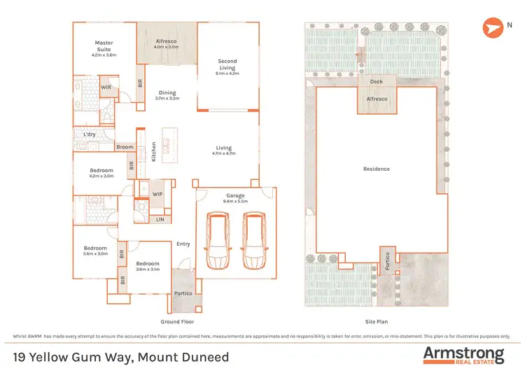 Floorplan of Homely house listing, 19 Yellow Gum Way, Mount Duneed VIC 3217