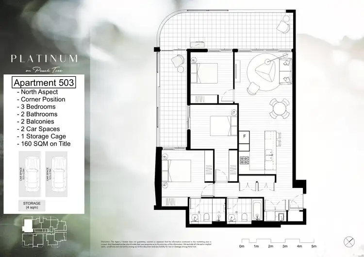 Floorplan of Homely apartment listing, 503/9 Peach Tree Road, Macquarie Park NSW 2113