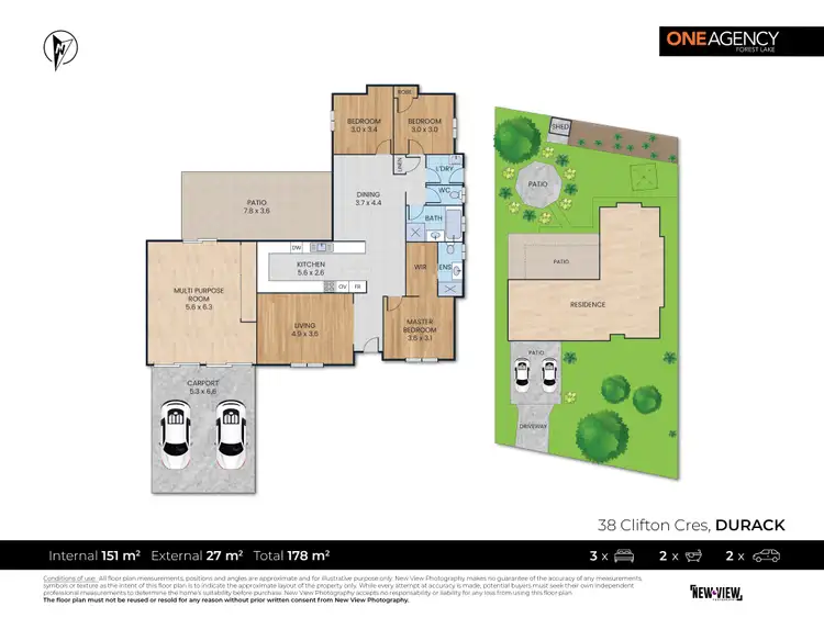 Floorplan of Homely house listing, 38 Clifton Crescent, Durack QLD 4077