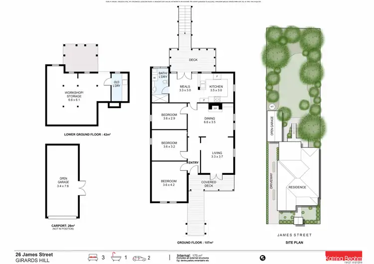 Floorplan of Homely house listing, 26 James Street, Girards Hill NSW 2480