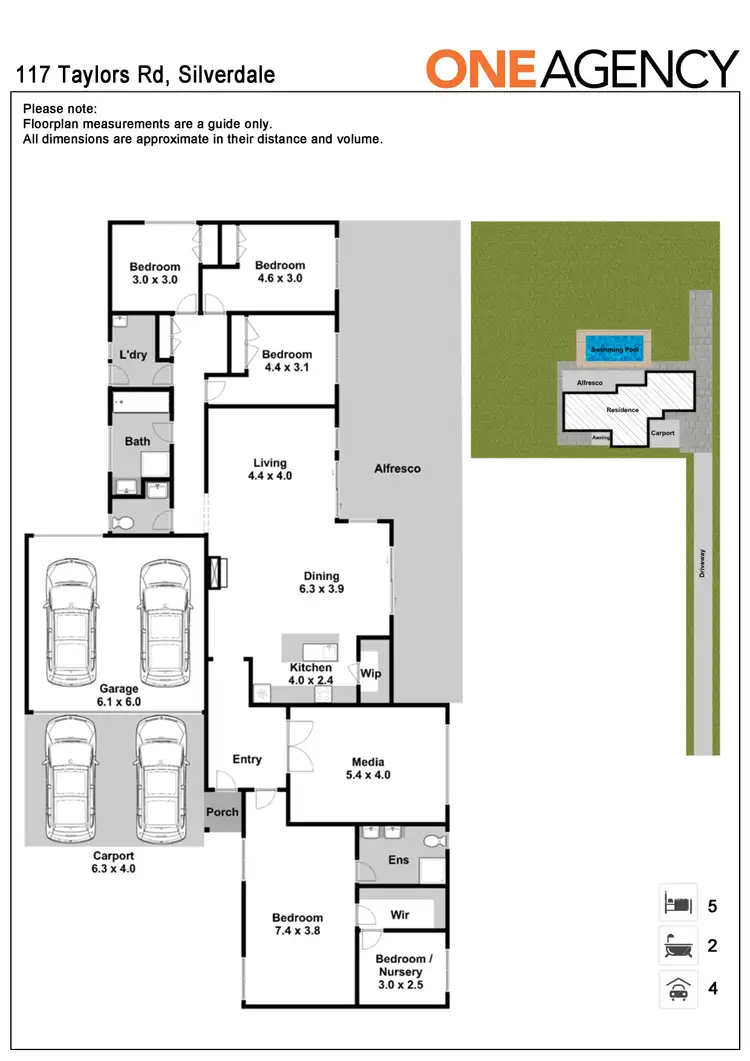 Floorplan of Homely house listing, 117 Taylors Road, Silverdale NSW 2752