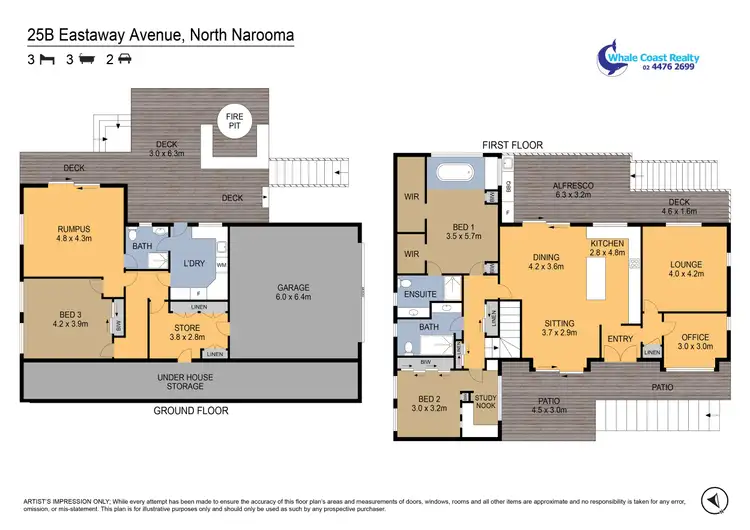 Floorplan of Homely house listing, 25B EASTAWAY AVENUE, North Narooma NSW 2546