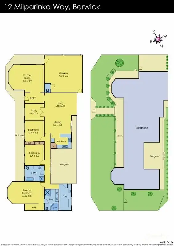 Floorplan of Homely house listing, 12 Milparinka Way, Berwick VIC 3806