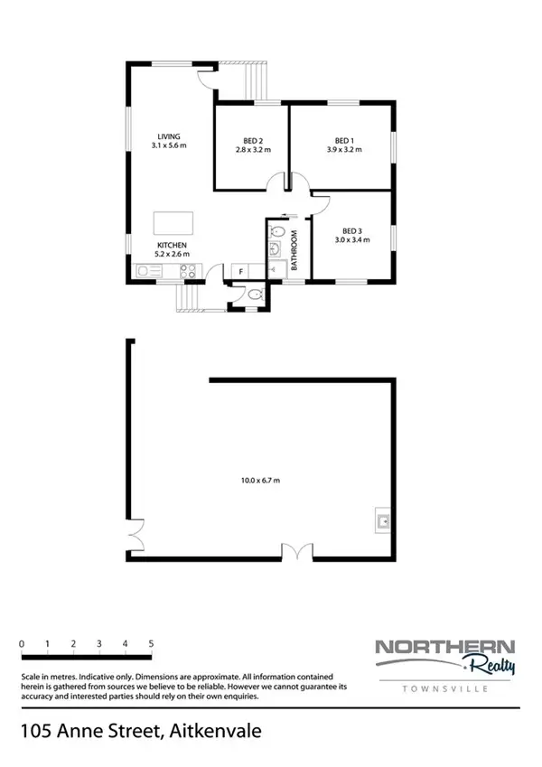 Floorplan of Homely house listing, 105 Anne Street, Aitkenvale QLD 4814