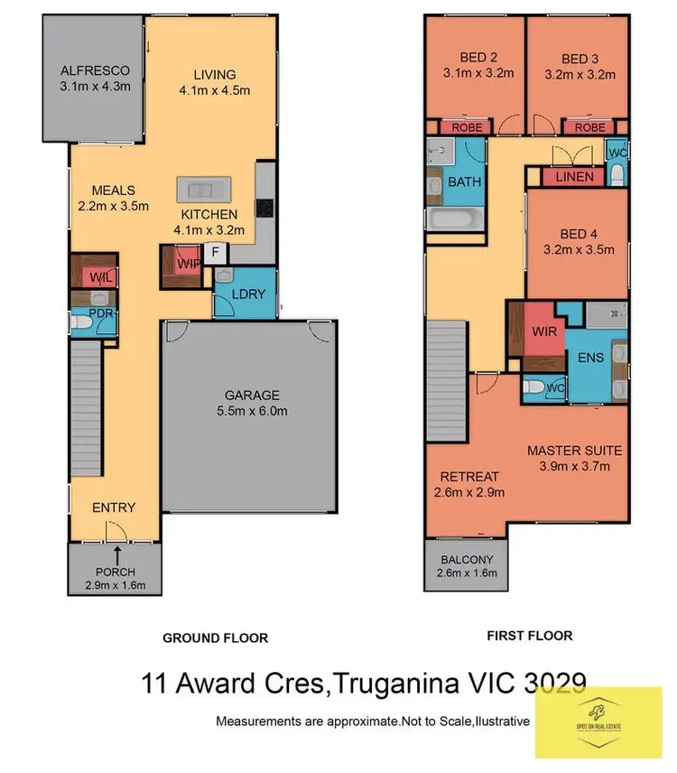 Floorplan of Homely house listing, 11 Award Crescent, Truganina VIC 3029