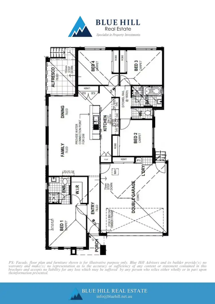 Floorplan of Homely house listing, Address available on request