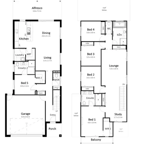 Floorplan of Homely house listing, 5 Headway Street, Nerang QLD 4211