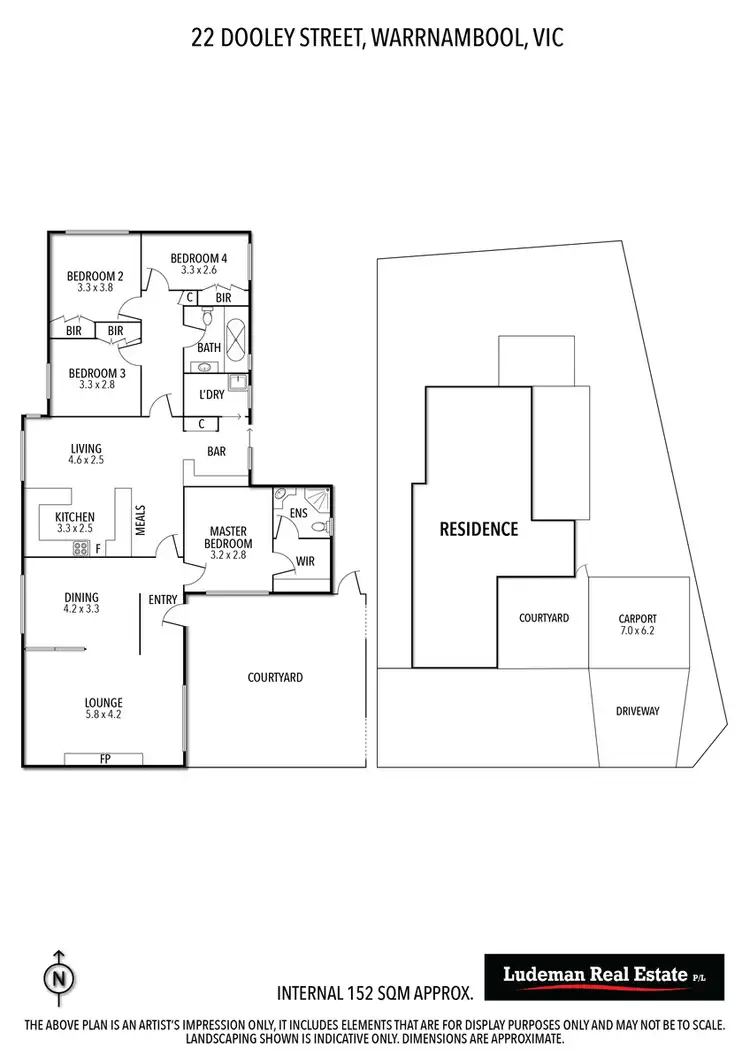 Floorplan of Homely house listing, 22 Dooley Street, Warrnambool VIC 3280