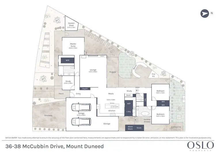 Floorplan of Homely house listing, 36-38 McCubbin Drive, Mount Duneed VIC 3217