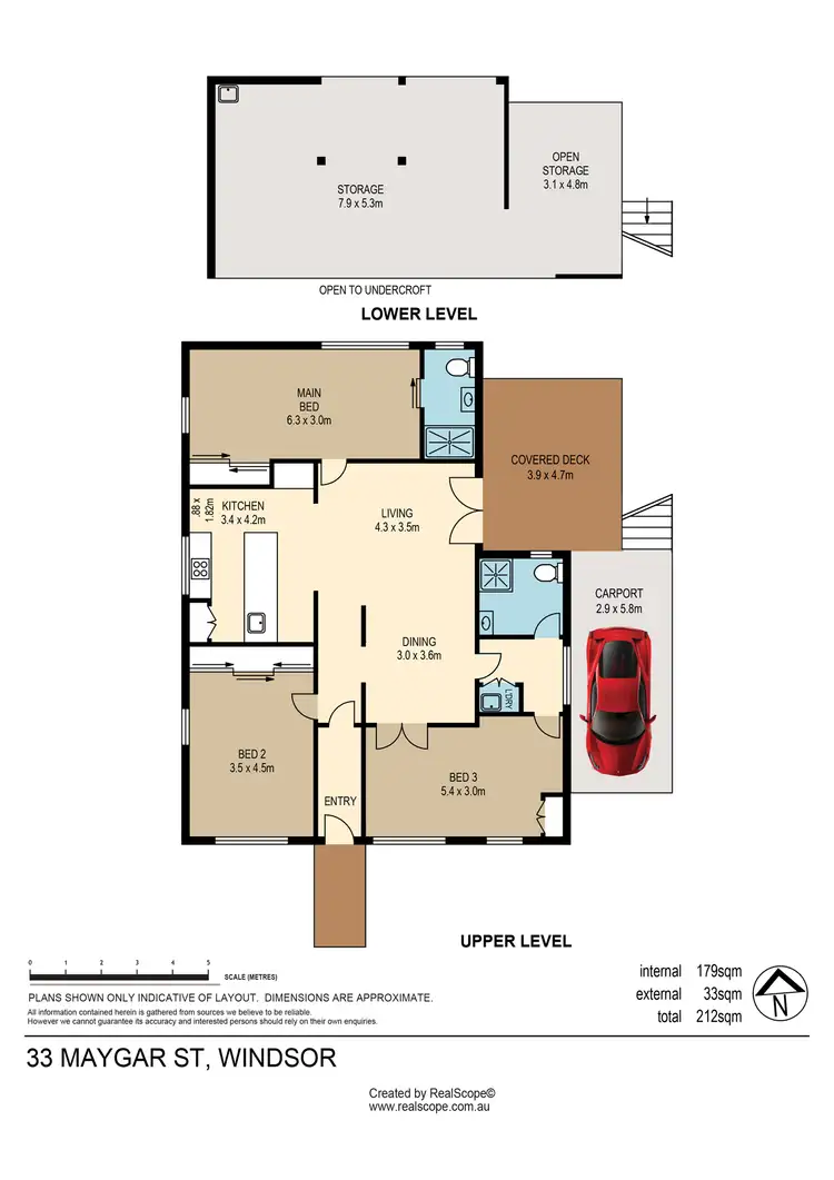 Floorplan of Homely house listing, 33 Maygar Street, Windsor QLD 4030