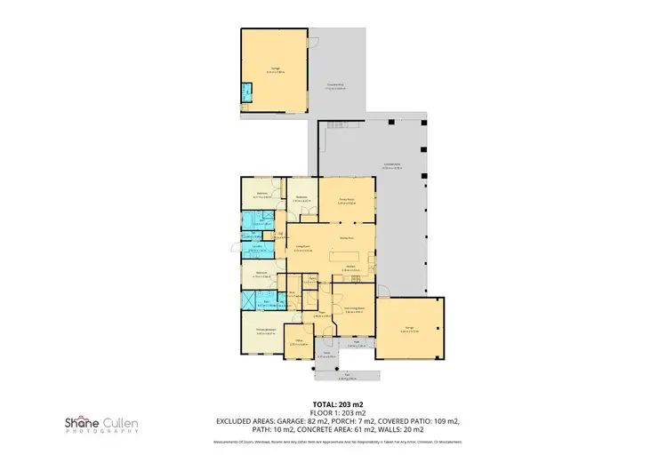 Floorplan of Homely house listing, 21 Henderson Drive, Somerville WA 6430