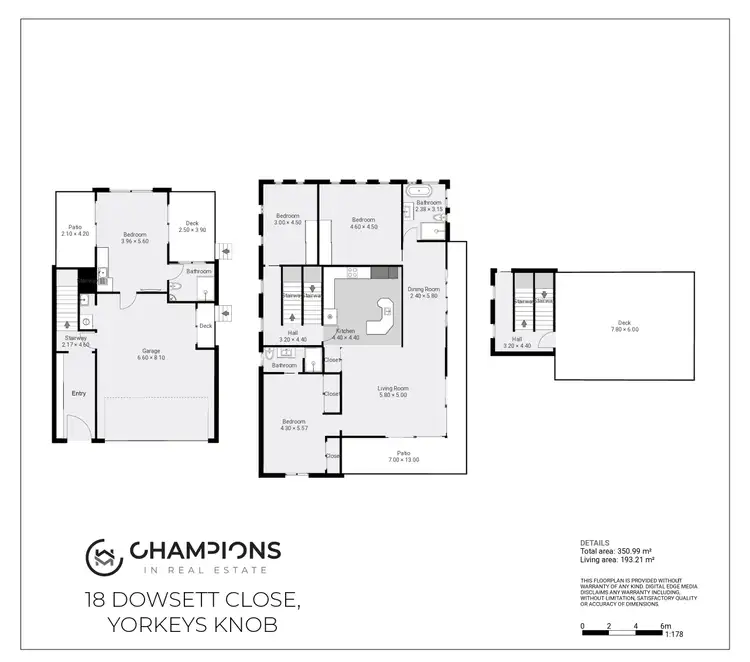 Floorplan of Homely house listing, 18 Dowsett Close, Yorkeys Knob QLD 4878