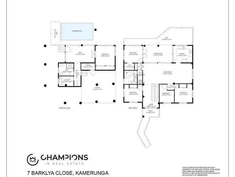 Floorplan of Homely house listing, 7 Barklya Close, Kamerunga QLD 4870