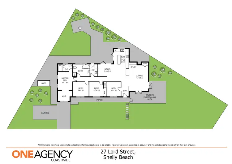 Floorplan of Homely house listing, 27 Lord Street, Shelly Beach NSW 2261