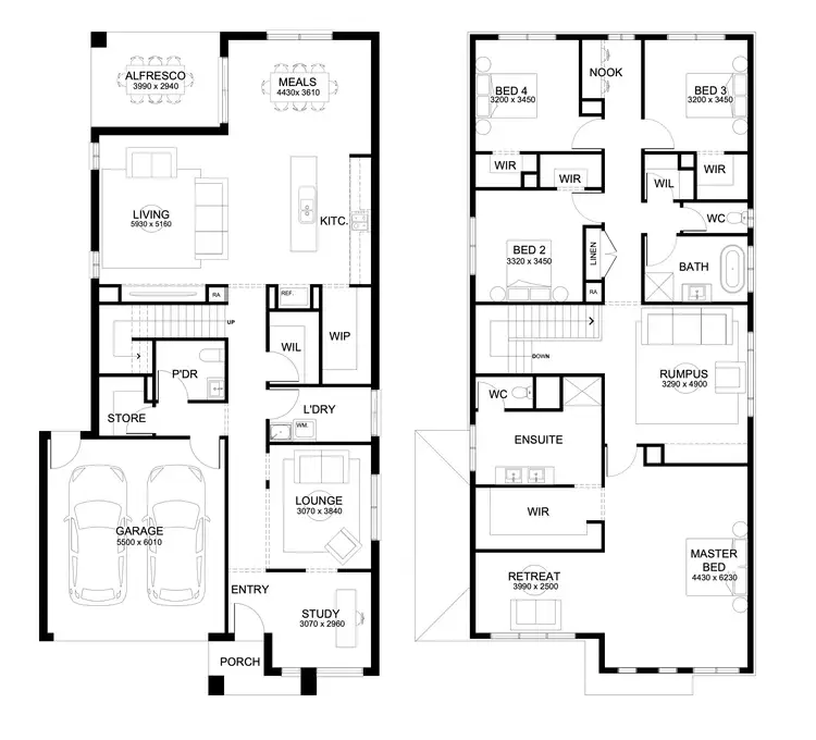 Floorplan of Homely house listing, Lot 1712 Forbs Street, Berwick VIC 3806