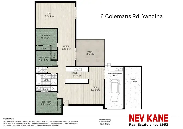 Floorplan of Homely house listing, 6 Colemans Road, Yandina QLD 4561