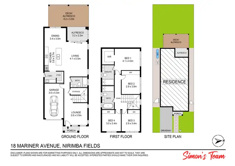Floorplan of Homely house listing, 18 Mariner Ave (Nirimba Fields), Schofields NSW 2762