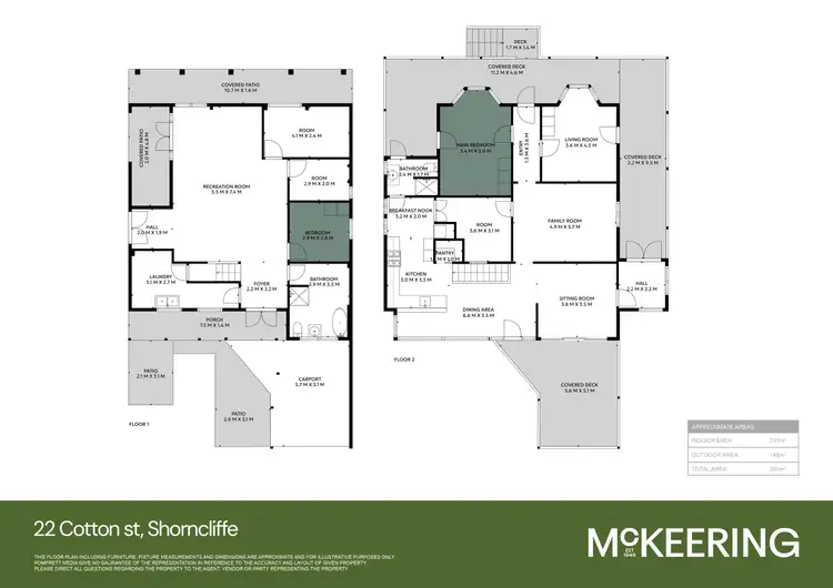 Floorplan of Homely house listing, 22 Cotton Street, Shorncliffe QLD 4017