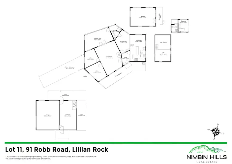 Floorplan of Homely house listing, 11/91 Robb Road, Lillian Rock NSW 2480