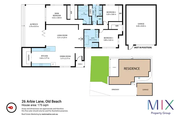Floorplan of Homely house listing, 26 Arbie Lane, Old Beach TAS 7017