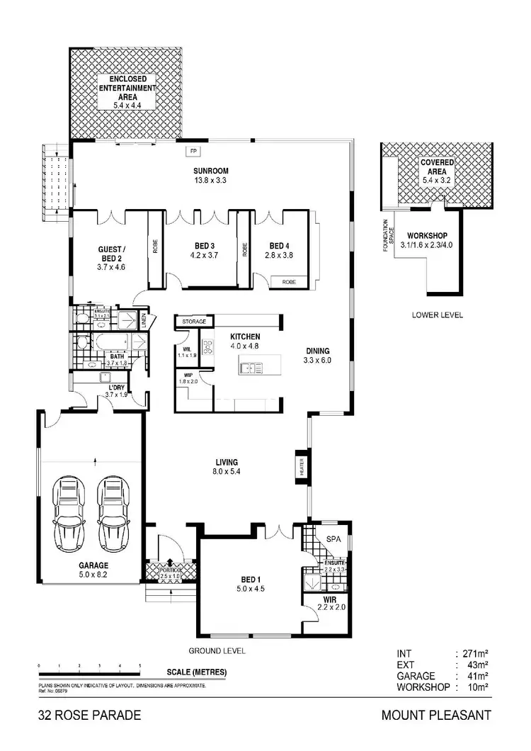Floorplan of Homely house listing, 32 Rose Parade, Mount Pleasant NSW 2519