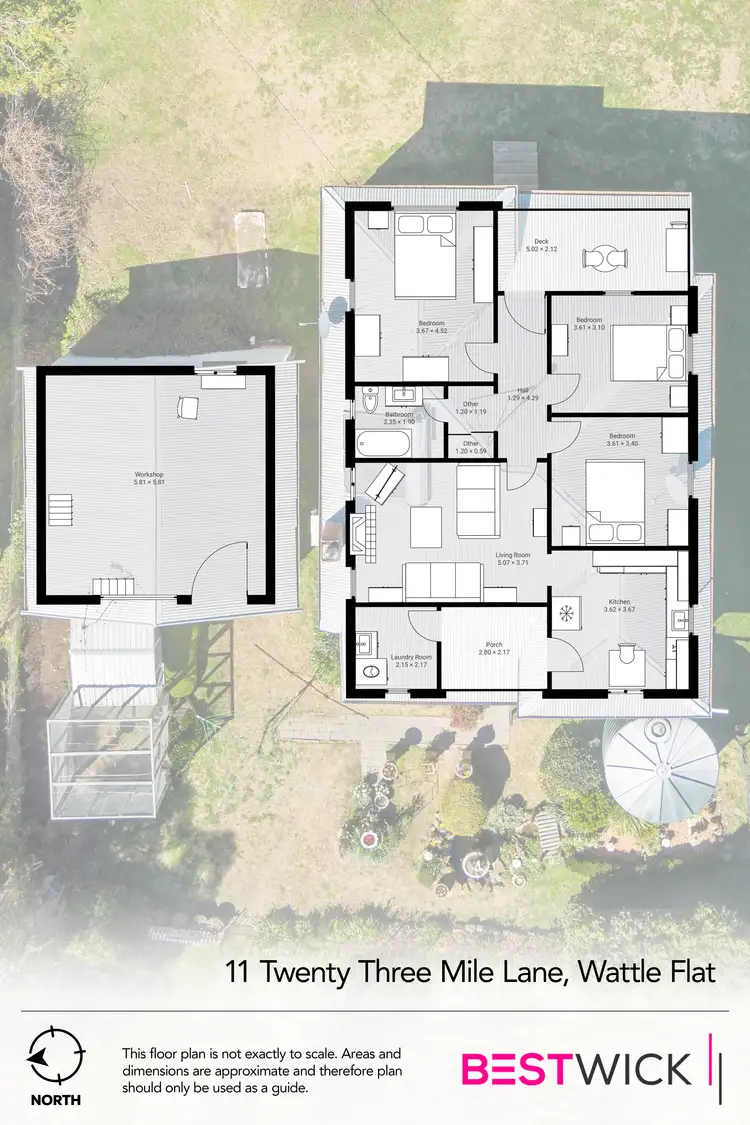 Floorplan of Homely house listing, 11 Twenty Three Mile Lane, Wattle Flat NSW 2795