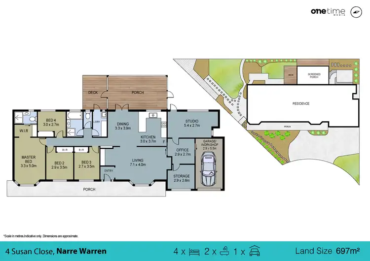 Floorplan of Homely house listing, 4 Susan Close, Narre Warren VIC 3805