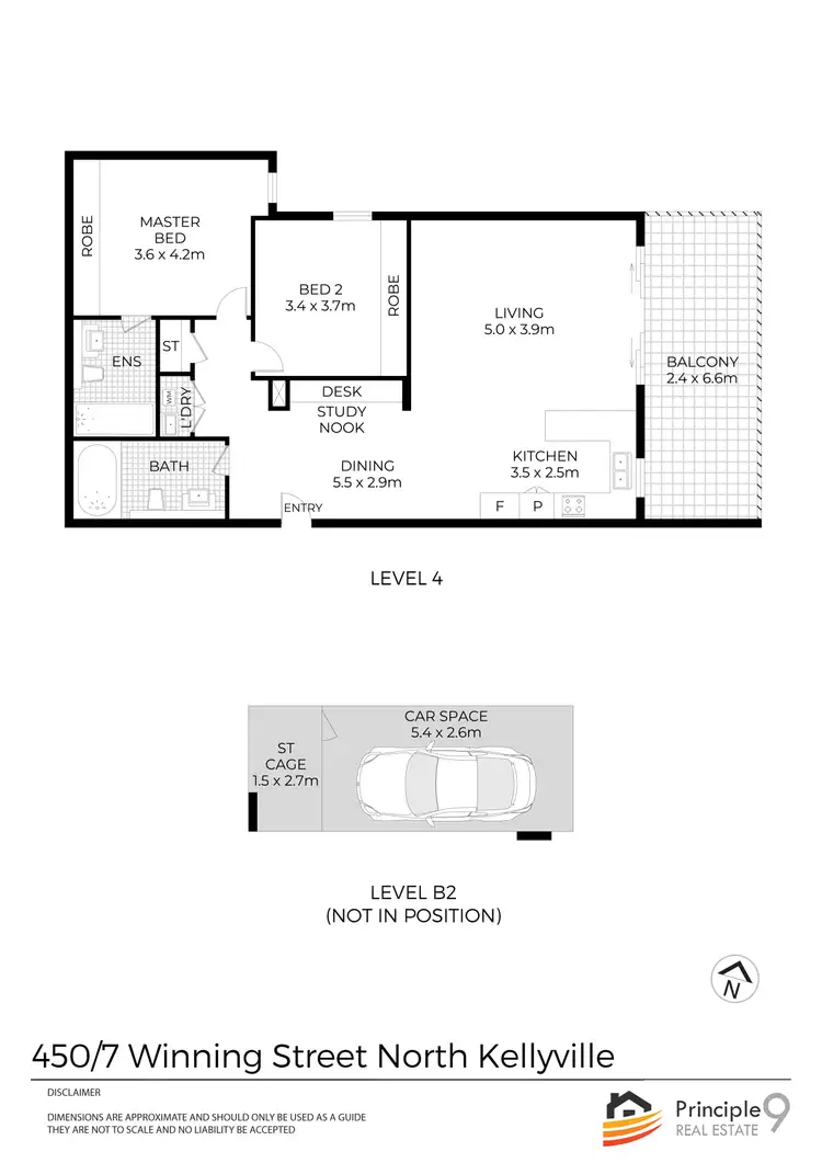Floorplan of Homely apartment listing, 450/7 Winning Street, North Kellyville NSW 2155