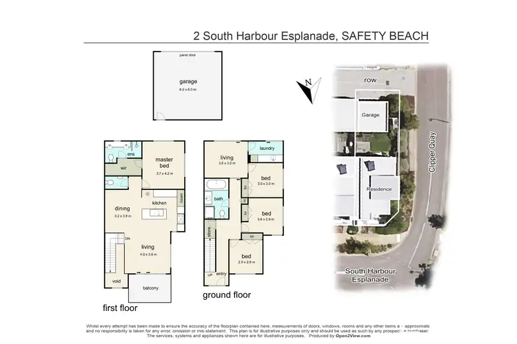 Floorplan of Homely house listing, 2 South Harbour Esplanade, Safety Beach VIC 3936