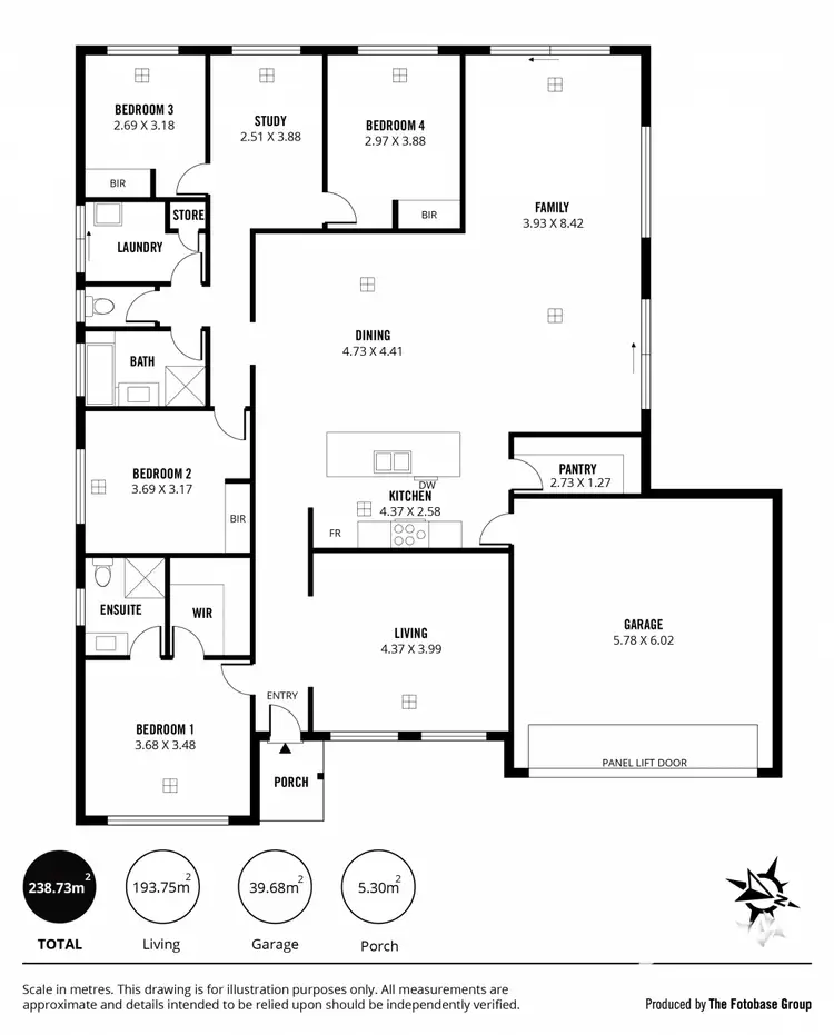 Floorplan of Homely house listing, 6 Violet Avenue, Hayborough SA 5211