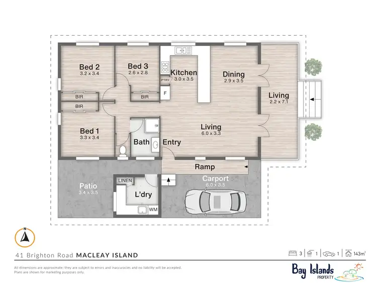 Floorplan of Homely house listing, 41 Brighton Road, Macleay Island QLD 4184