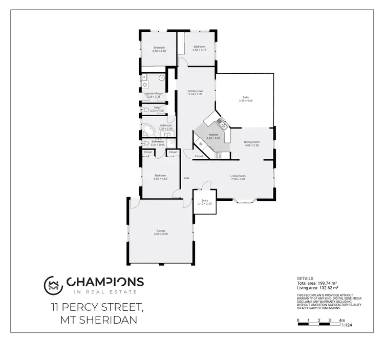 Floorplan of Homely house listing, 11 Percy Street, Mount Sheridan QLD 4868