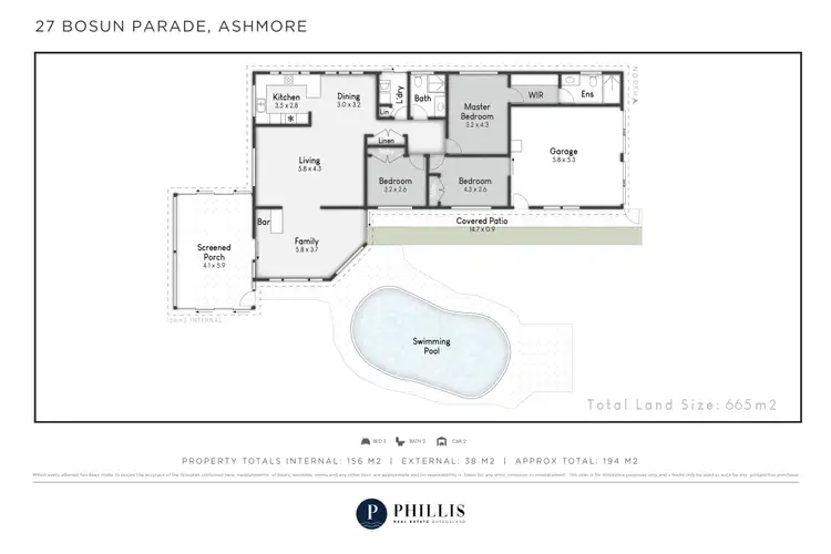 Floorplan of Homely house listing, 27 Bosun Parade, Ashmore QLD 4214