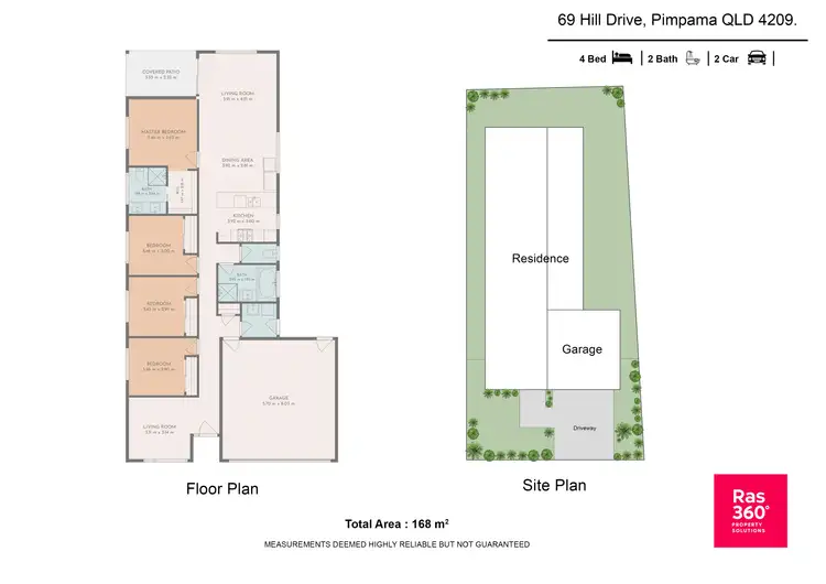Floorplan of Homely house listing, 69 Hill Drive, Pimpama QLD 4209