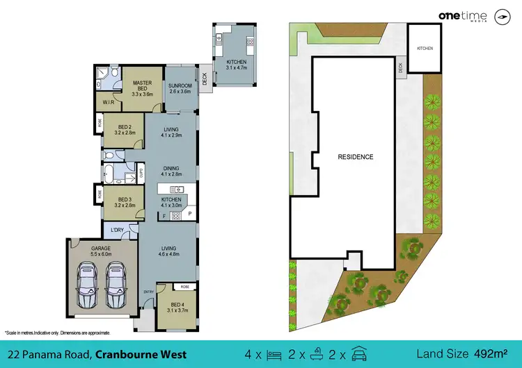 Floorplan of Homely house listing, 22 PANAMA ROAD, Cranbourne West VIC 3977