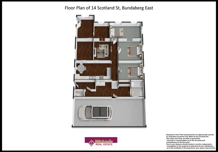 Floorplan of Homely house listing, 14 Scotland Street, Bundaberg East QLD 4670