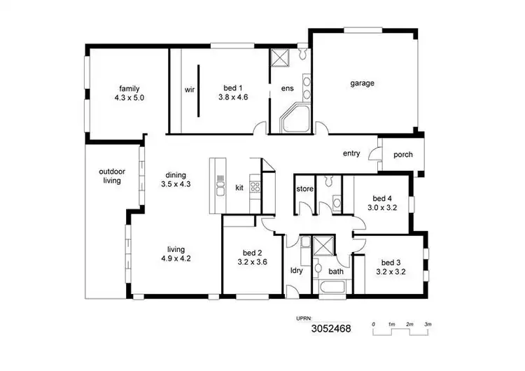 Floorplan of Homely house listing, 33 CARMARTHEN CIRCUIT, Pacific Pines QLD 4211