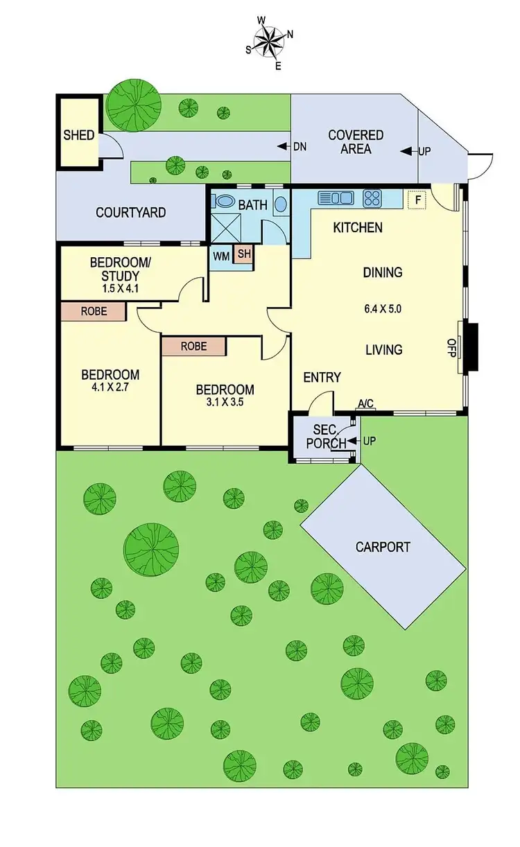 Floorplan of Homely house listing, 1/9 Merther Road, Ivanhoe VIC 3079