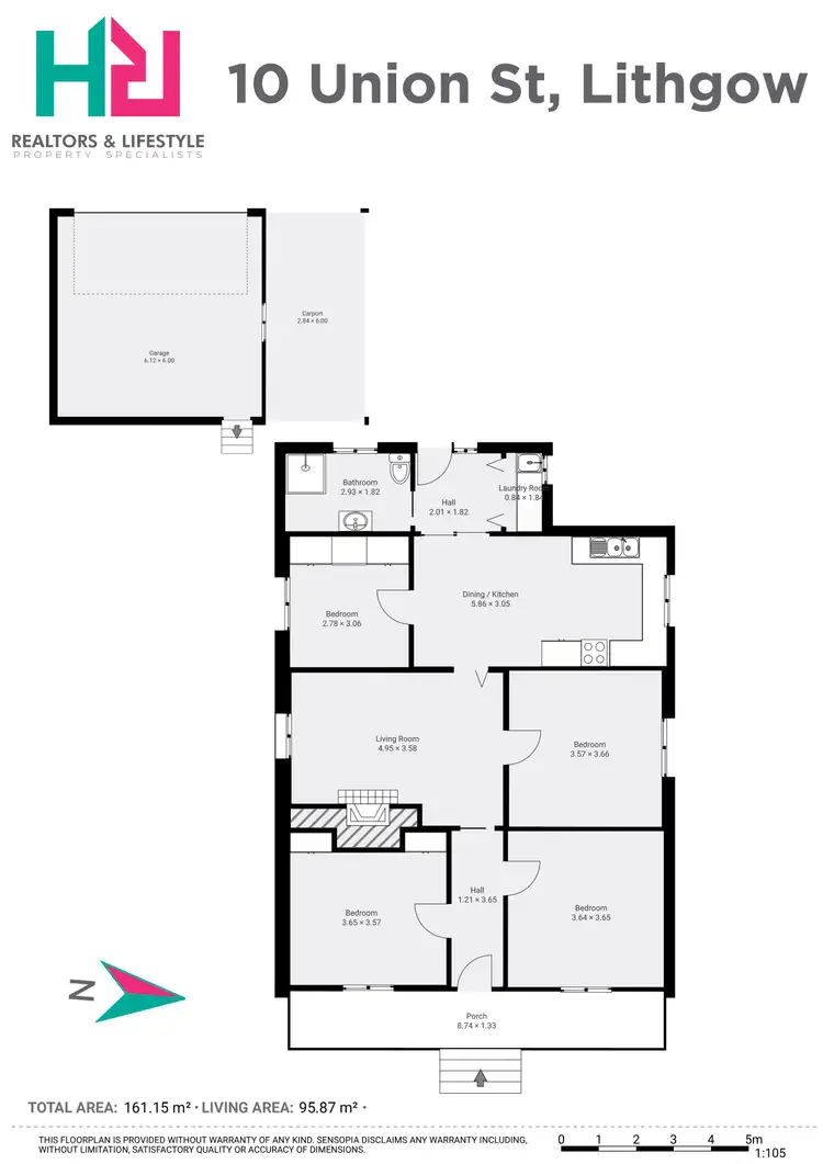 Floorplan of Homely house listing, 10 Union Street, Lithgow NSW 2790