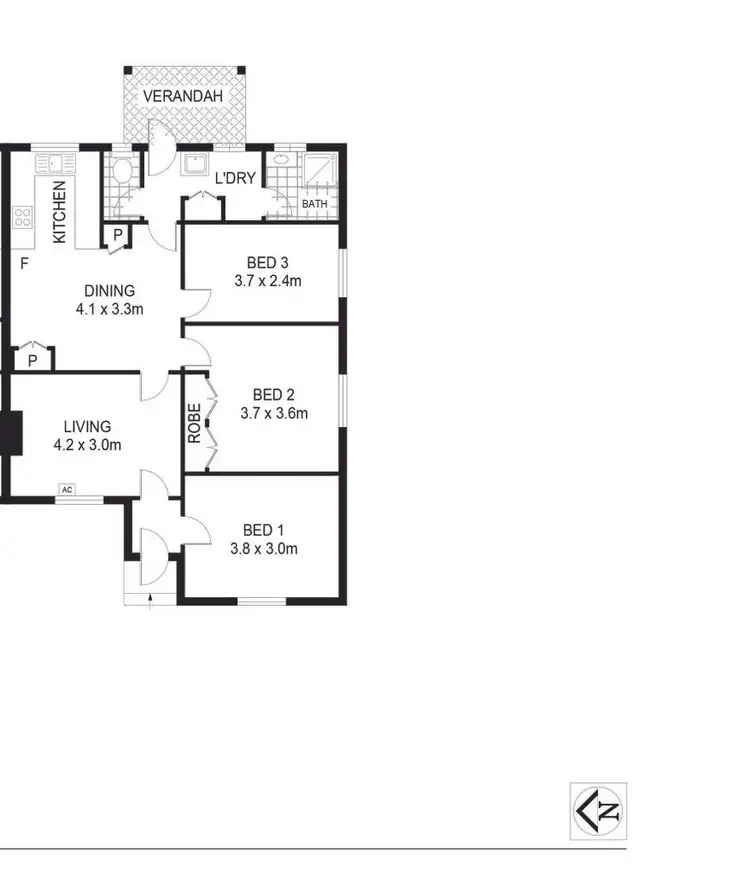 Floorplan of Homely house listing, 17 Green Street, Elizabeth Park SA 5113