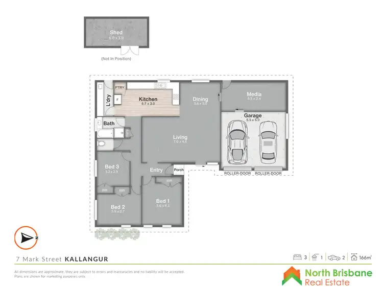 Floorplan of Homely house listing, 7 Mark Street, Kallangur QLD 4503