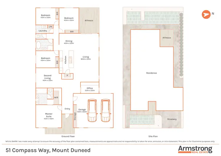 Floorplan of Homely house listing, 51 Compass Way, Mount Duneed VIC 3217