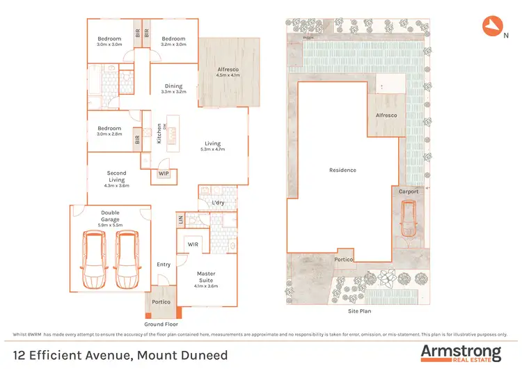 Floorplan of Homely house listing, 12 Efficient Avenue, Mount Duneed VIC 3217