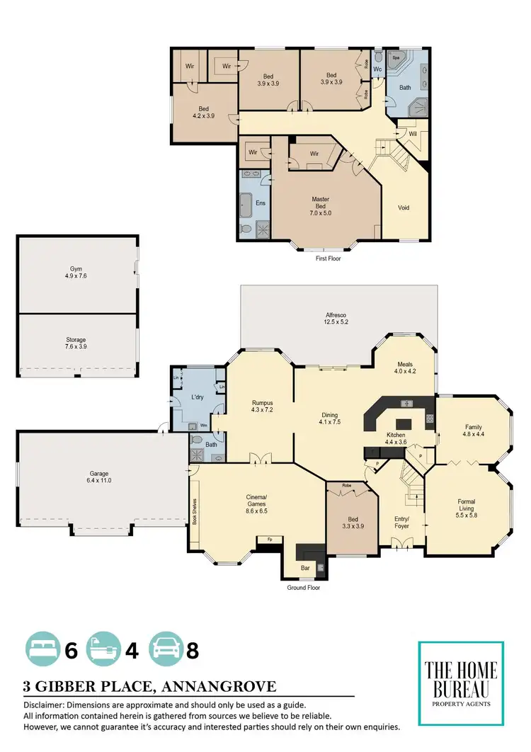 Floorplan of Homely house listing, 3 Gibber Place, Annangrove NSW 2156