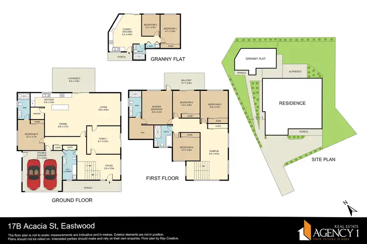 Floorplan of Homely house listing, 17B & C Acacia Street, Eastwood NSW 2122