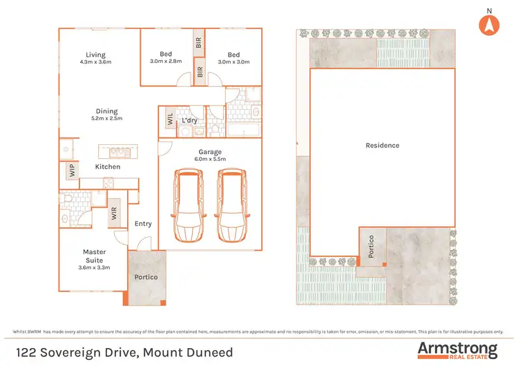 Floorplan of Homely house listing, 122 Sovereign Drive, Mount Duneed VIC 3217