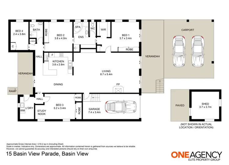 Floorplan of Homely house listing, 15 Basin View Parade, Basin View NSW 2540
